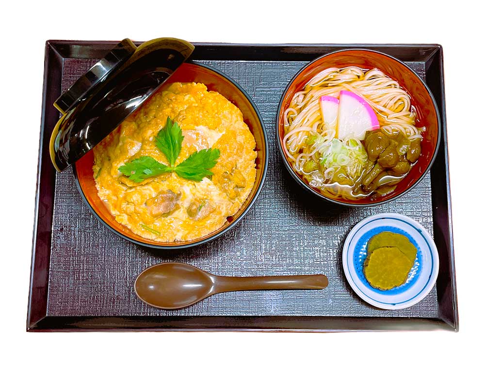 稲庭冷しうどんセット