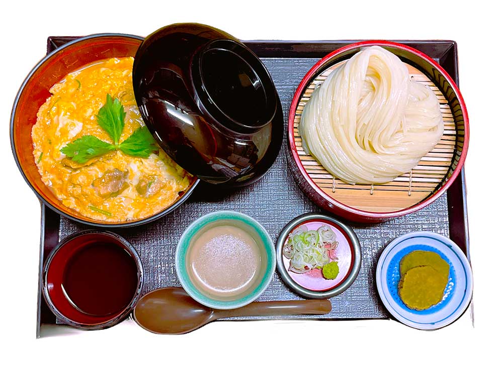 稲庭冷しうどんセット