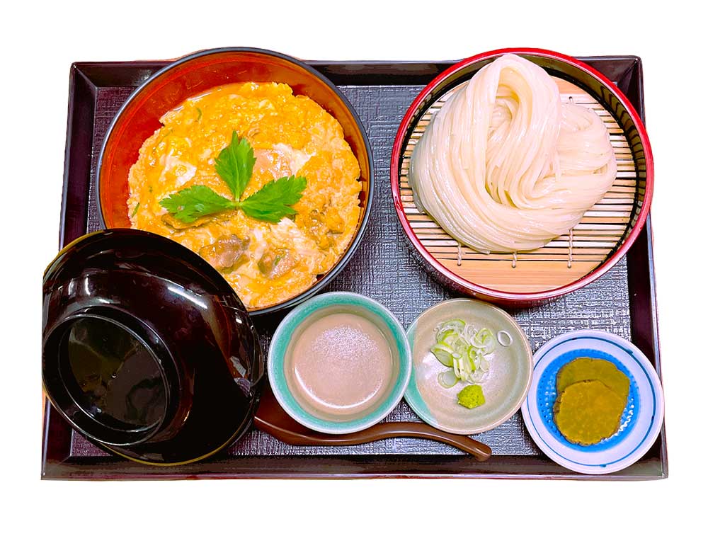 稲庭冷しうどんセット