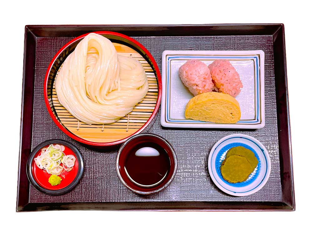 稲庭冷しうどんセット
